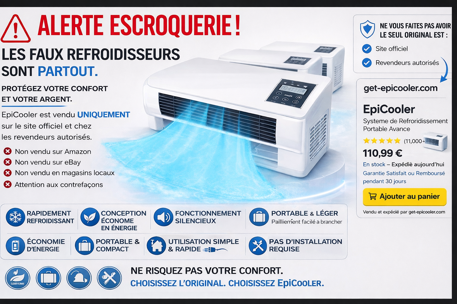 EpiCooler scam alert
